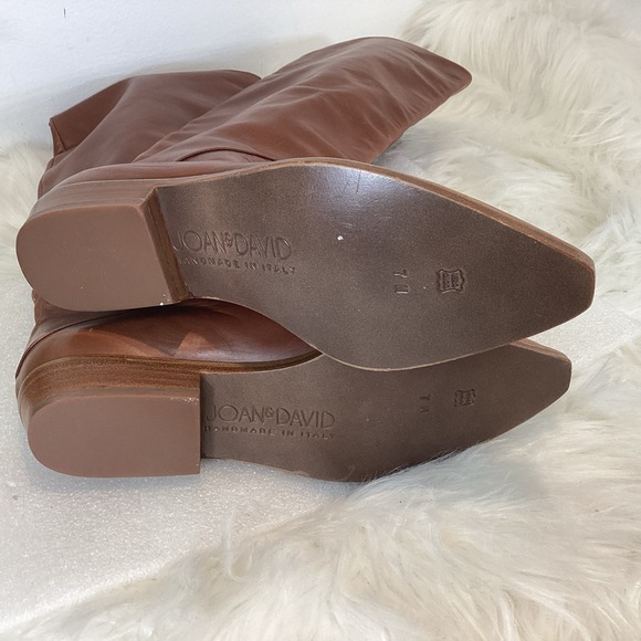 JOAN & DAVID COUTURE ITALIAN LEATHER KNEE HIGH EQUESTRIAN RIDING BOOTS SZ 7 - Picture 13 of 13